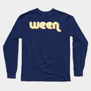 vintage color ween Long Sleeve T-Shirt